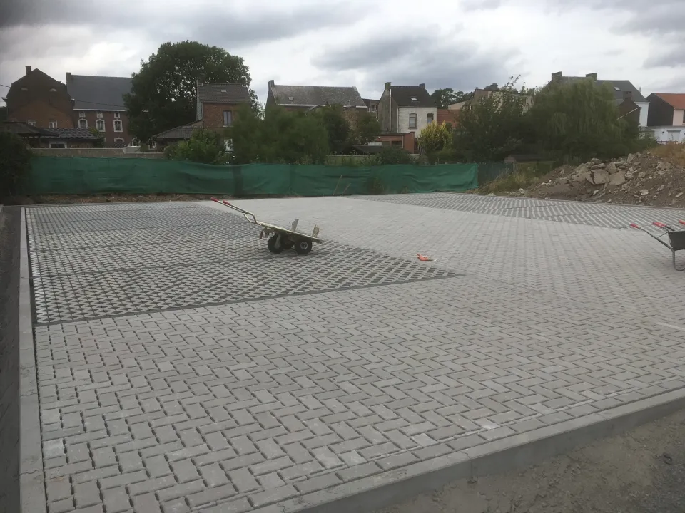 aménagement extérieur pour promotion immobilière