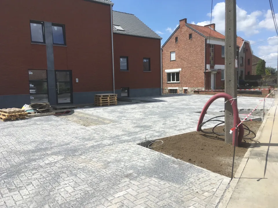 aménagement extérieur dans le cadre d’une promotion immobilière