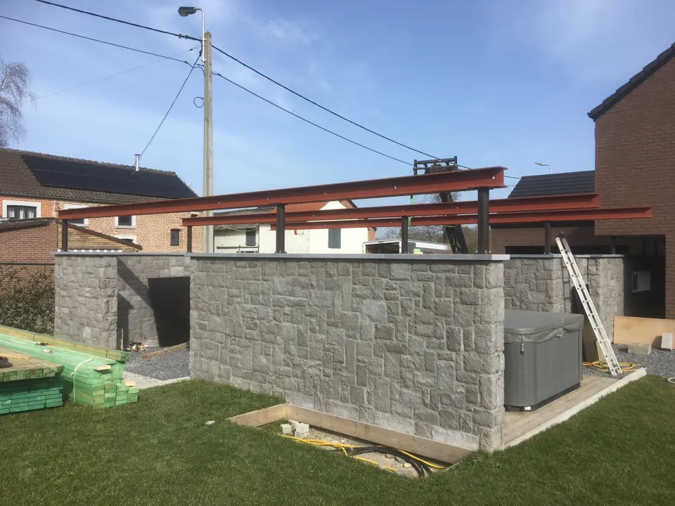 construction carport pour extérieur
