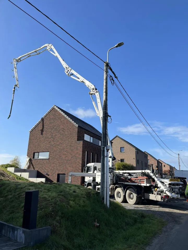 dallage allée de garage à Andenne par Green Concept