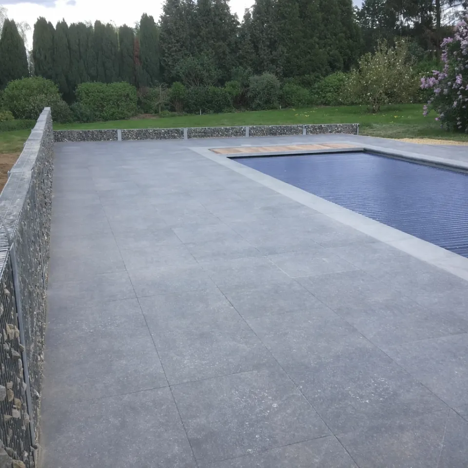 Terrasse en grès Céram 