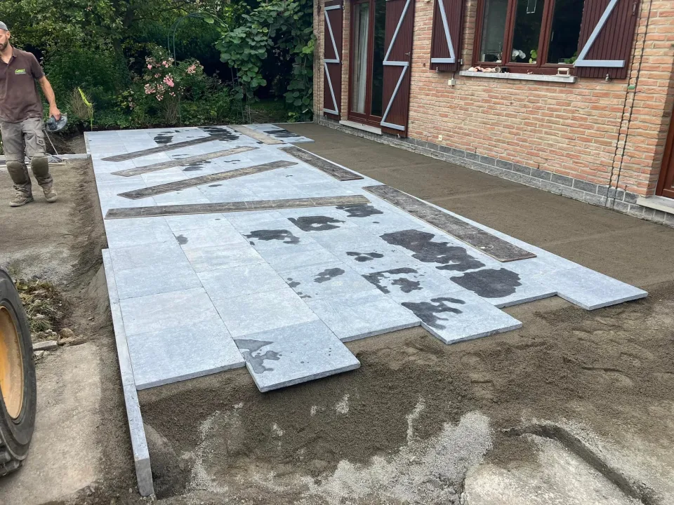 Aménagement extérieur à Waremme par Green Concept