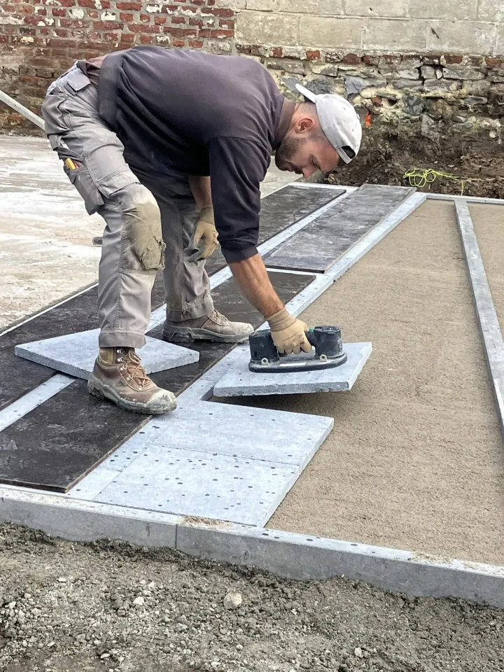 rénovation allée extérieure par Green Concept
